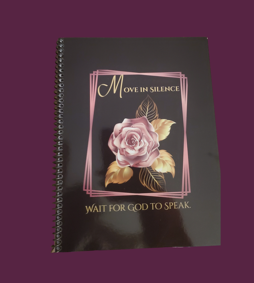 Move in Silence – 30-Day Spiritual Reflection Journal Coil Style