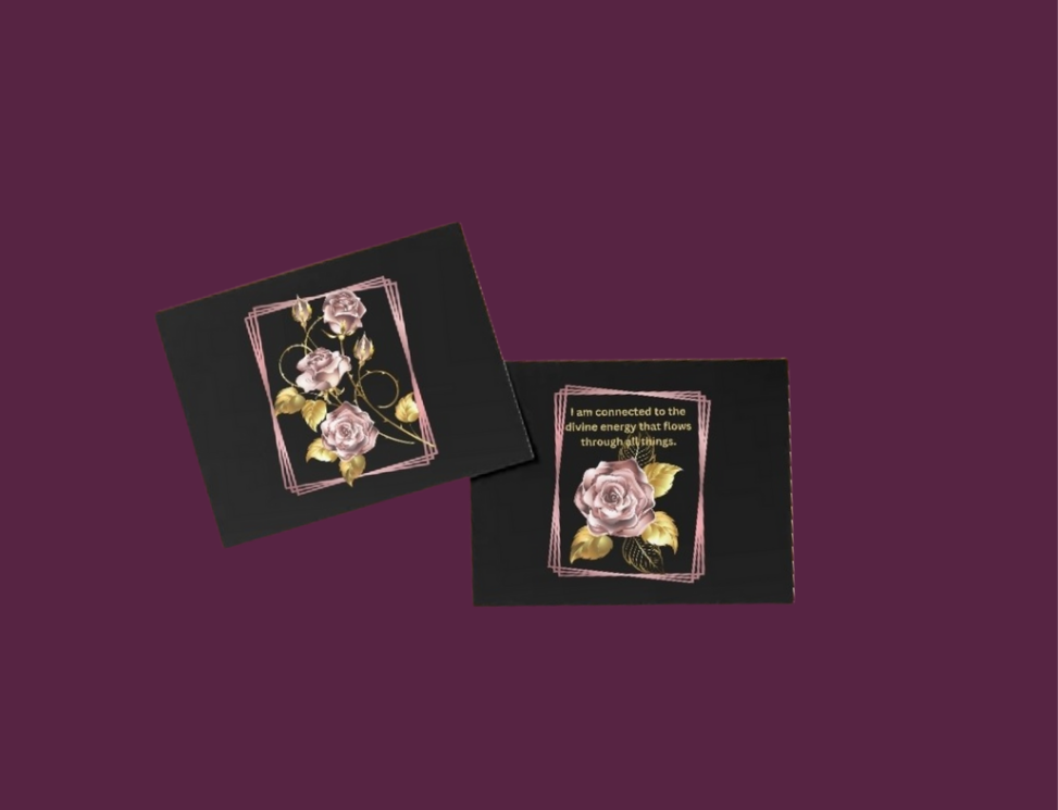 Move in Silence Affirmation Cards - Coming soon!