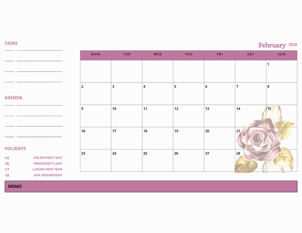 Move in Silence Journal and Calender Bundle Bookstyle