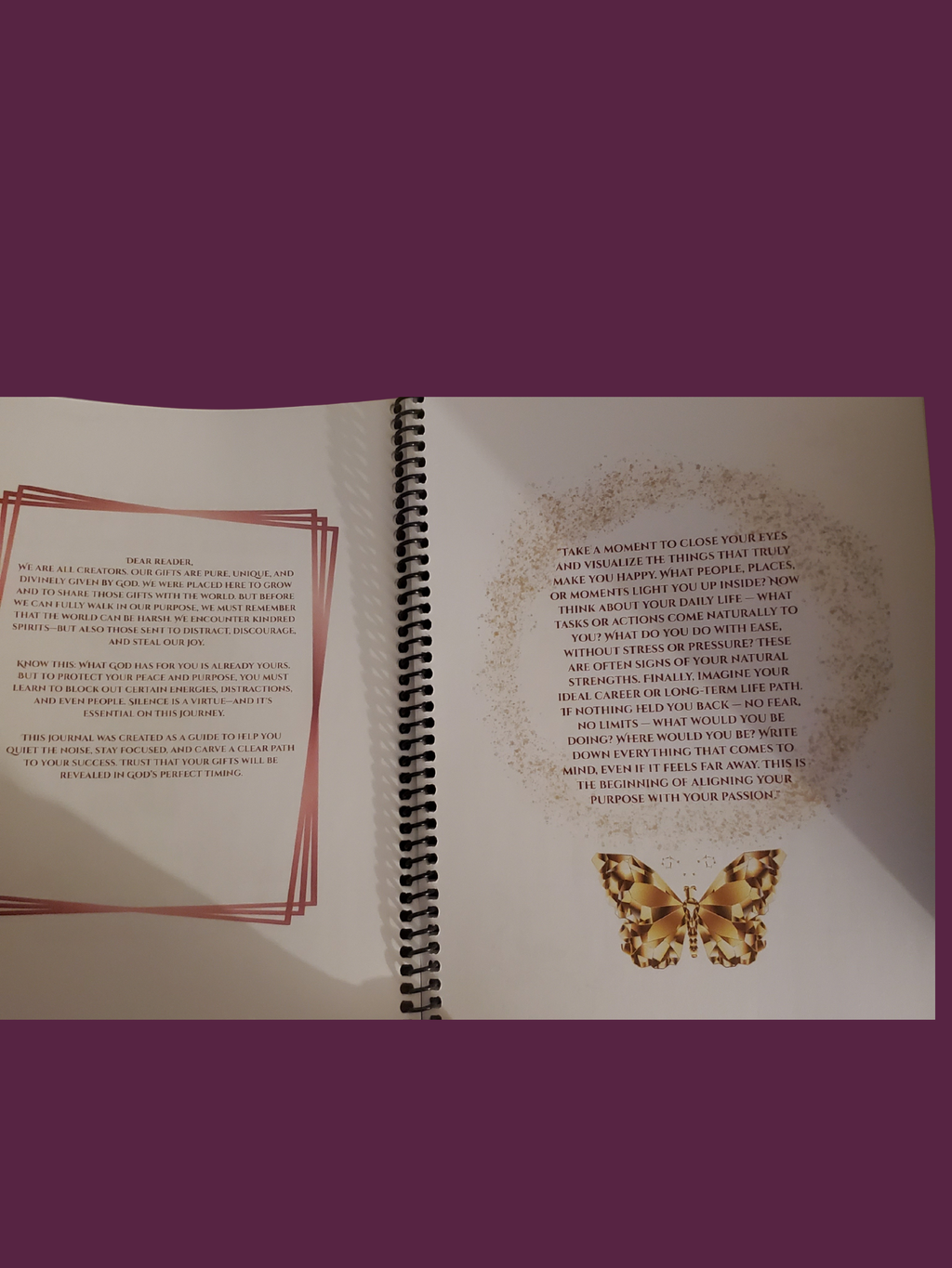 Move in Silence Journal and Calender Bundle Bookstyle