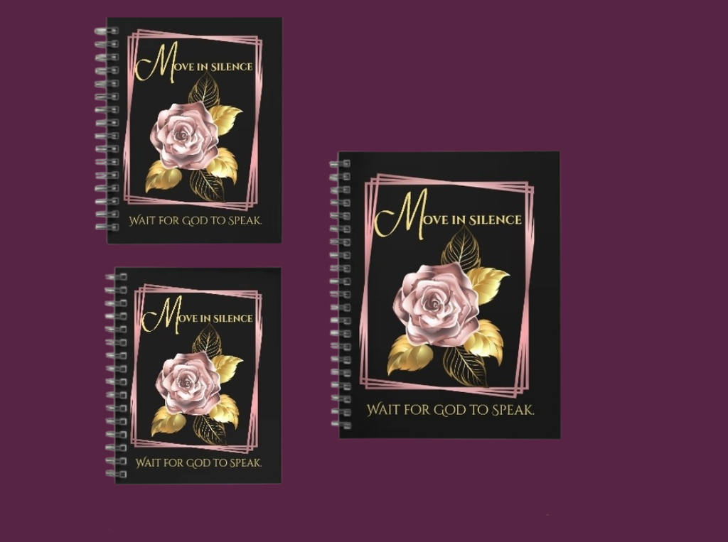 Move in Silence Journal and Calender Bundle Coil style